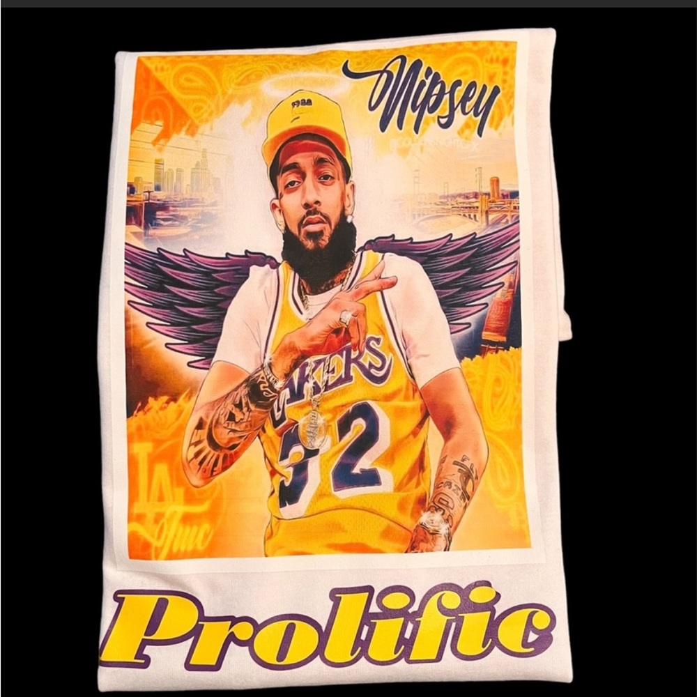 Nipsy Hussle Prolific tee by Undefeated Energy!